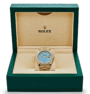 Day-date yellow gold turquoise diamond dial 36mm - Image 2