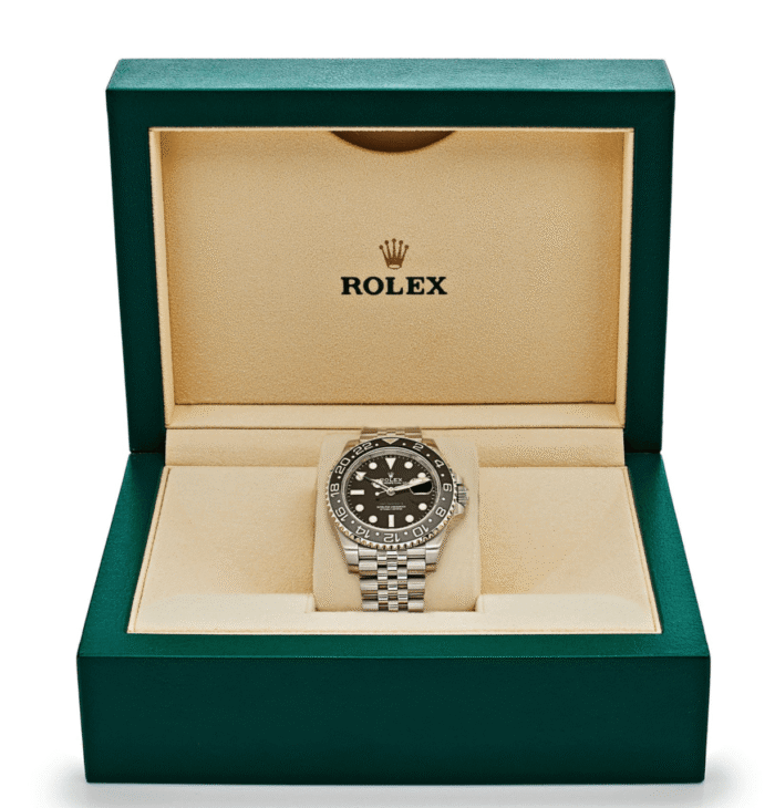 Gmt-master ii bruce wayne stainless black dial 40mm - Image 4