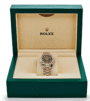 Date just ladies rose gold diamond chocolate dial 31mm - Image 4
