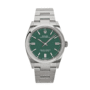 Oyster perpetual green dial