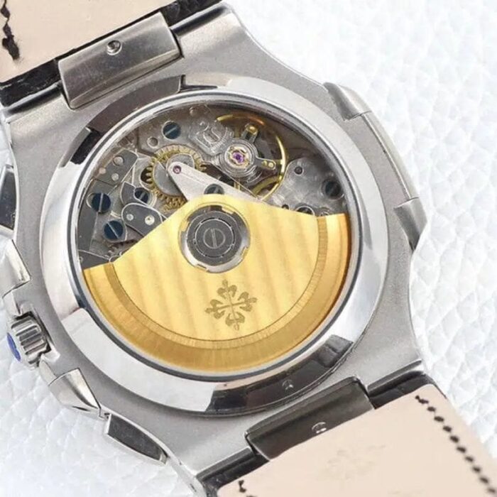 Nautilus Chronograph Black Leather PTP007 - Image 2
