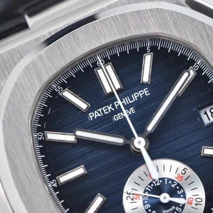 Nautilus Chronograph Black Leather PTP007 - Image 8