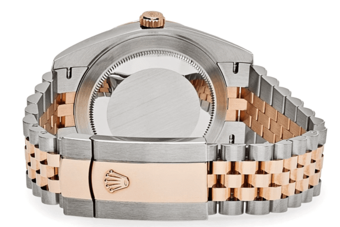 Date just rose gold wimbledon dial 41mm - Image 2