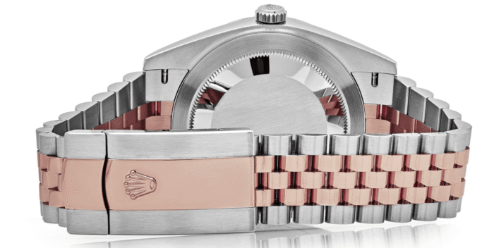 Date just rose gold fluted motif dial 41mm - Image 3