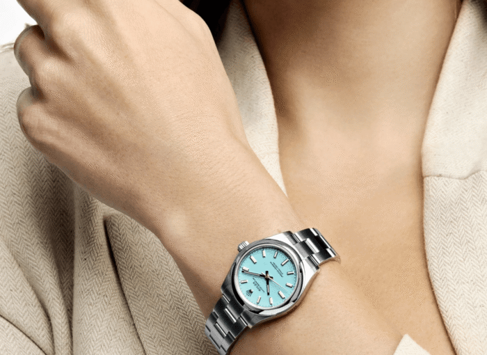Oyster perpetual turquoise dial 31mm - Image 2