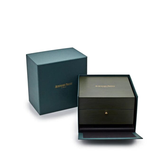 Royal Oak Selfwinding 15550BA.OO.1356BA.01 Yellow Gold Blue Turquoise Dial - Image 9