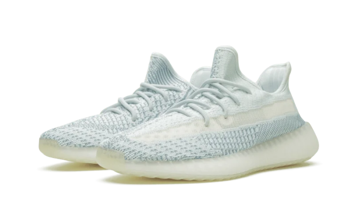 350 v2 Cloud White (Reflective) - Image 2