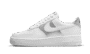 White Metallic Silver