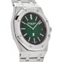 Royal Oak 15202PT.OO.1240PT.01 'Jumbo' Extra-Thin Platinum Green Dial (2021) - Image 7