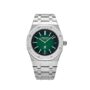 Royal Oak 15202PT.OO.1240PT.01 'Jumbo' Extra-Thin Platinum Green Dial (2021)