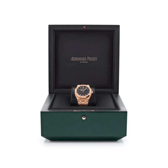 Royal Oak 15500OR.OO.1220OR.01 Selfwinding Rose Gold Black Dial - Image 2