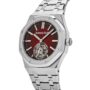 Royal Oak 26730ST.OO.1320ST.05 Selfwinding Flying Tourbillon Red Burgundy Steel - Image 5
