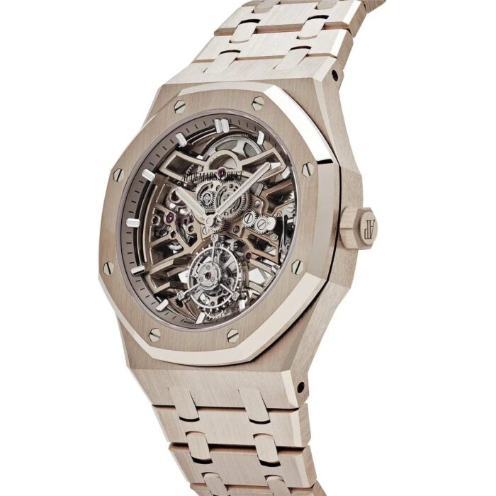Royal Oak 26735SG.OO.1320SG.01 Selfwinding Flying Tourbillon Openworked Sand Gold (2024) - Image 5