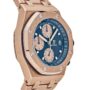 Royal Oak Offshore 26238OR.OO.2000OR.01 Chronograph 'Brick' Rose Gold Blue Dial - Image 9