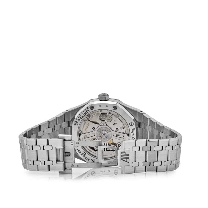 Royal Oak Selfwinding 15510BC.OO.1320BC.01 White Gold Blue Dial Limited Edition - Image 3