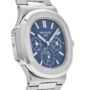 Nautilus 5740/1G-001 'Tiffany & Co.' Perpetual Calendar Moon Phase White Gold Blue Dial (2019) - Image 10