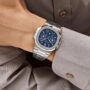 Nautilus 5740/1G Perpetual Calendar Moon Phase White Gold Blue Dial (2019) - Image 3
