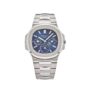 Nautilus 5740/1G Perpetual Calendar Moon Phase White Gold Blue Dial (2019)