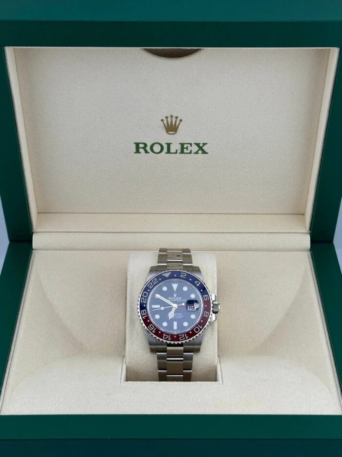 GMT-Master II 126719BLRO 'Pepsi' White Gold Blue Dial (2021) - Image 4
