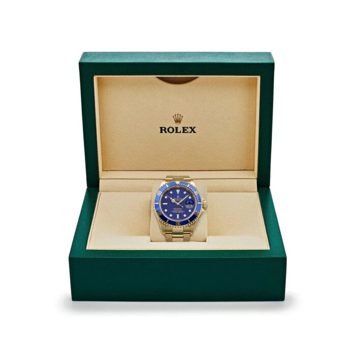 Submariner Date 16618LB Yellow Gold Blue Dial - Image 2