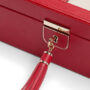 WOLF Palermo 6 Piece Watch Box | Red - Image 5