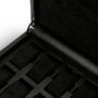 WOLF British Racing 10 Piece Watch Box with Storage | Black - Image 5