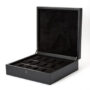 WOLF British Racing 15 Piece Watch Box | Black