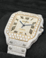 Cartier Santos Medium Diamond Pavé - Image 2