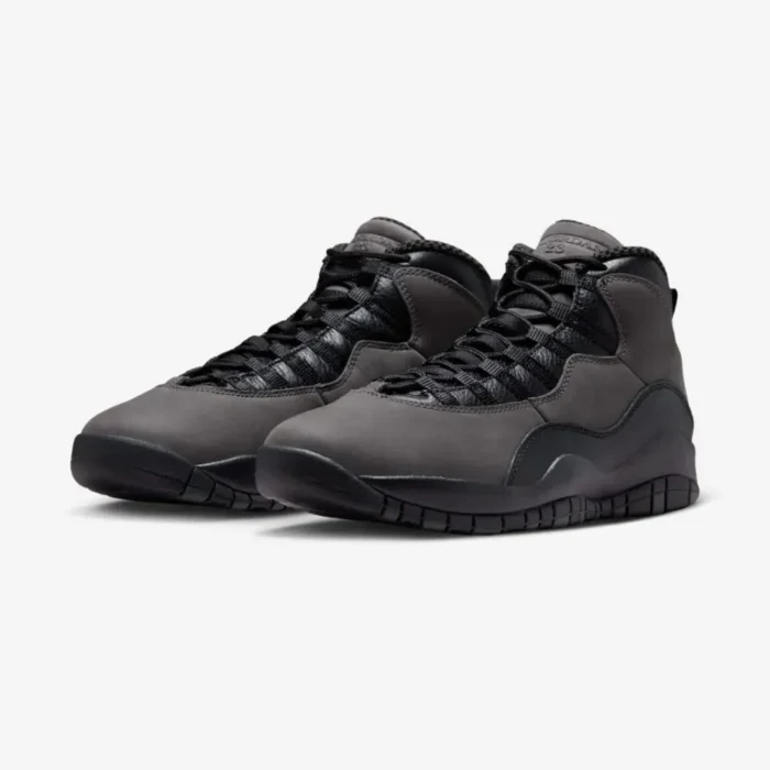 Air Jordan 10 Retro Shadow Charred Grey True Red Black - Image 6