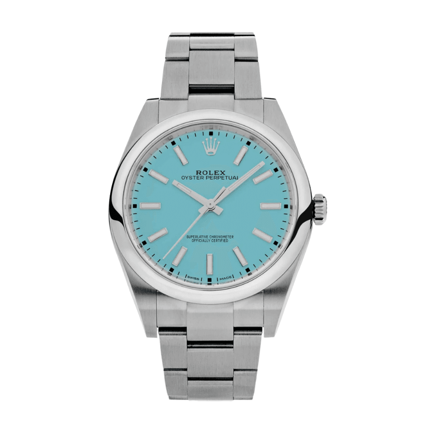 Oyster perpetual turquoise dial 41mm - Image 1