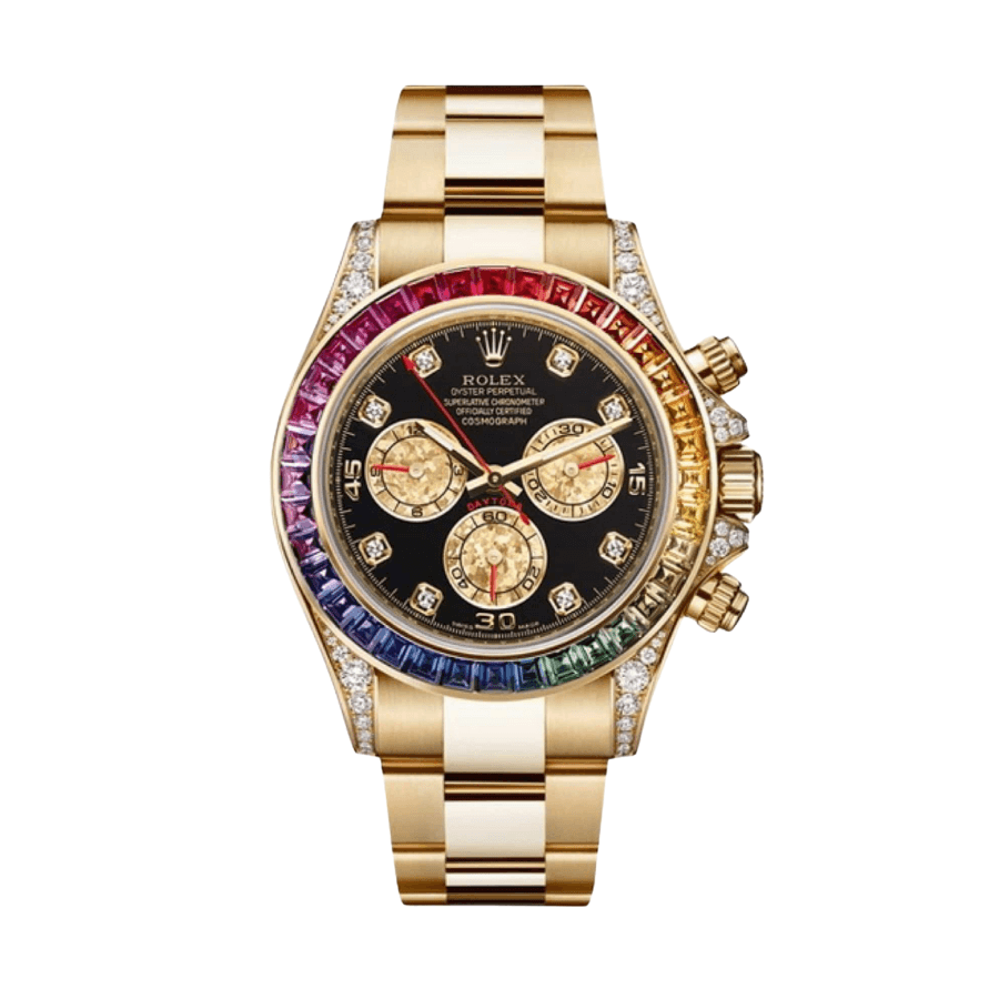 Daytona black dial sapphire bezel 40mm - Image 1