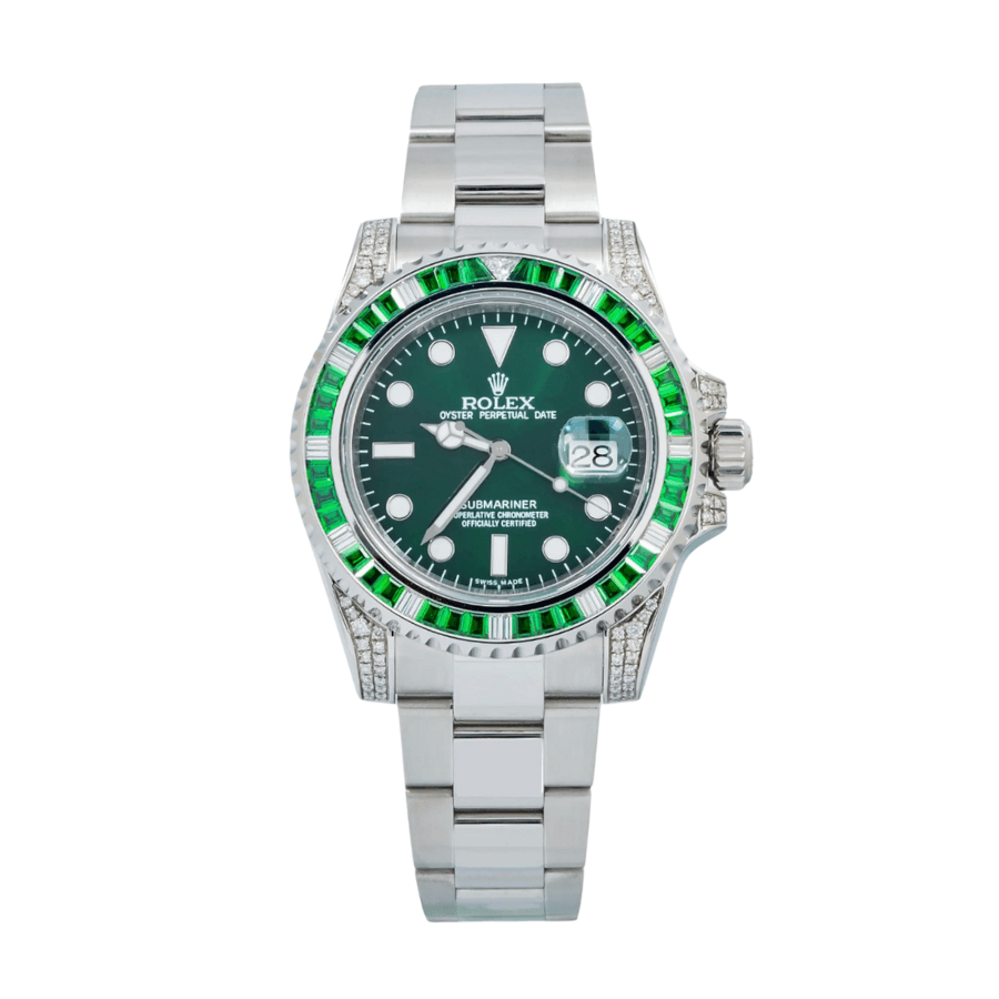 Submariner green diamond dial 40mm - Image 1