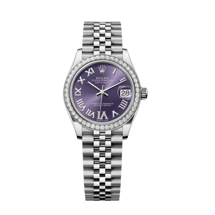 Date just ladies violet roman dial 31mm - Image 1