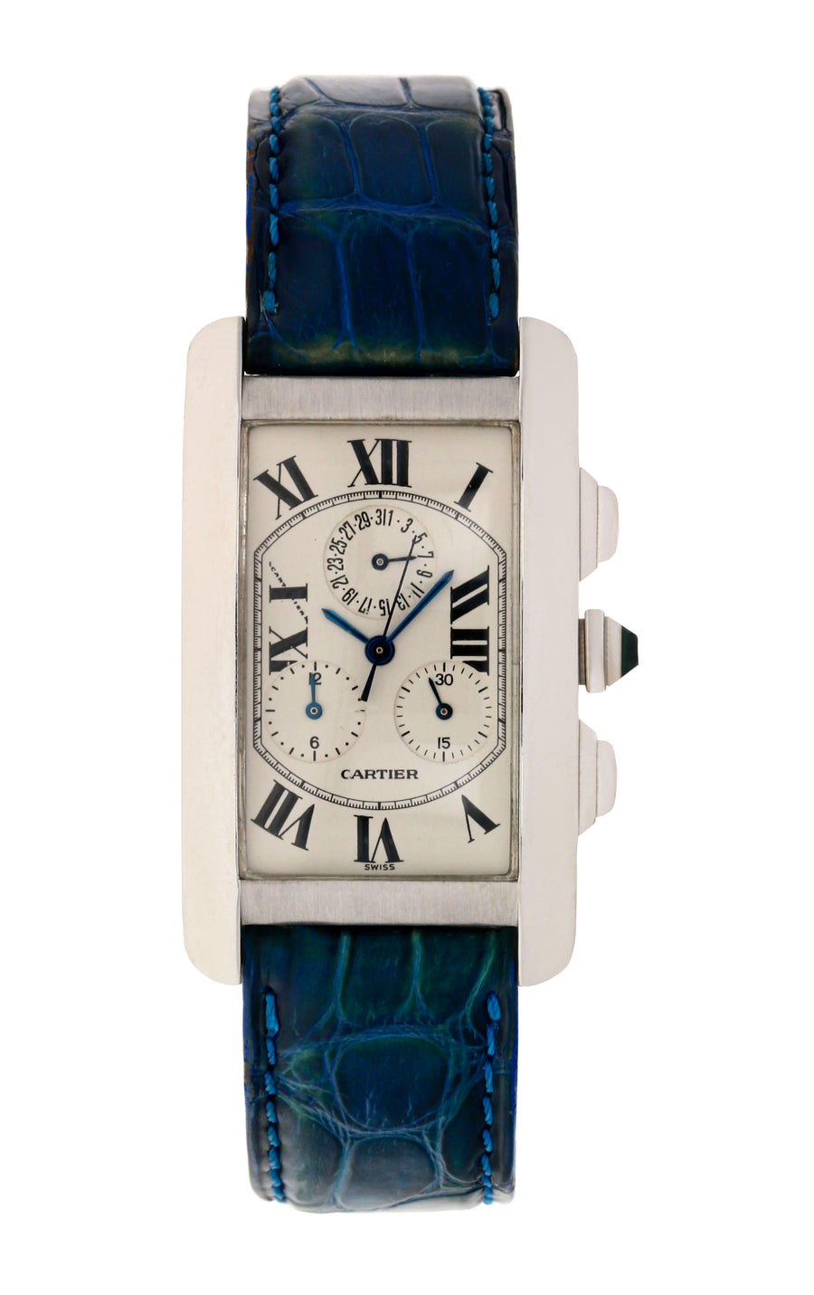 Cartier Tank American White Gold - Image 1